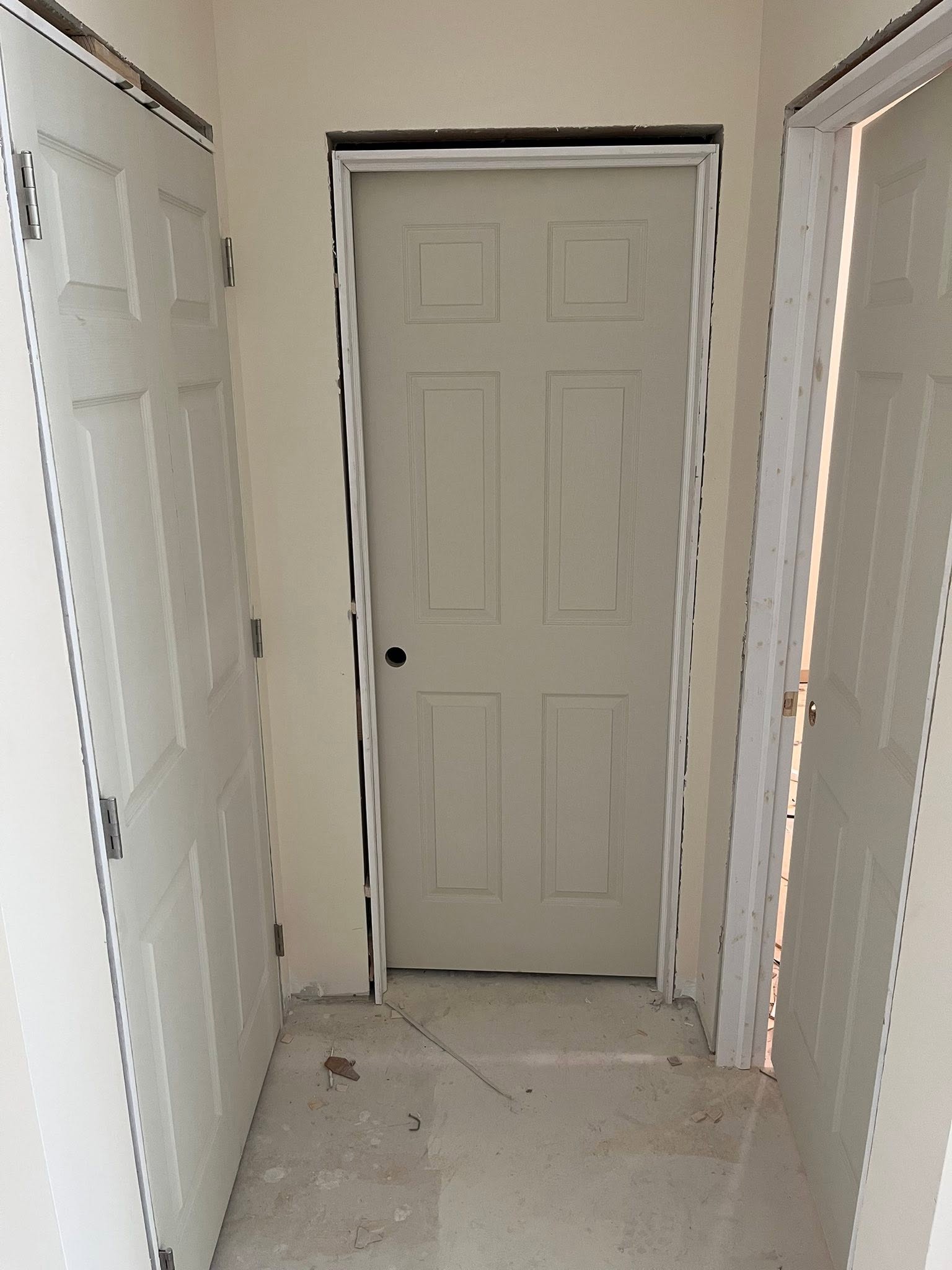 Hallway before