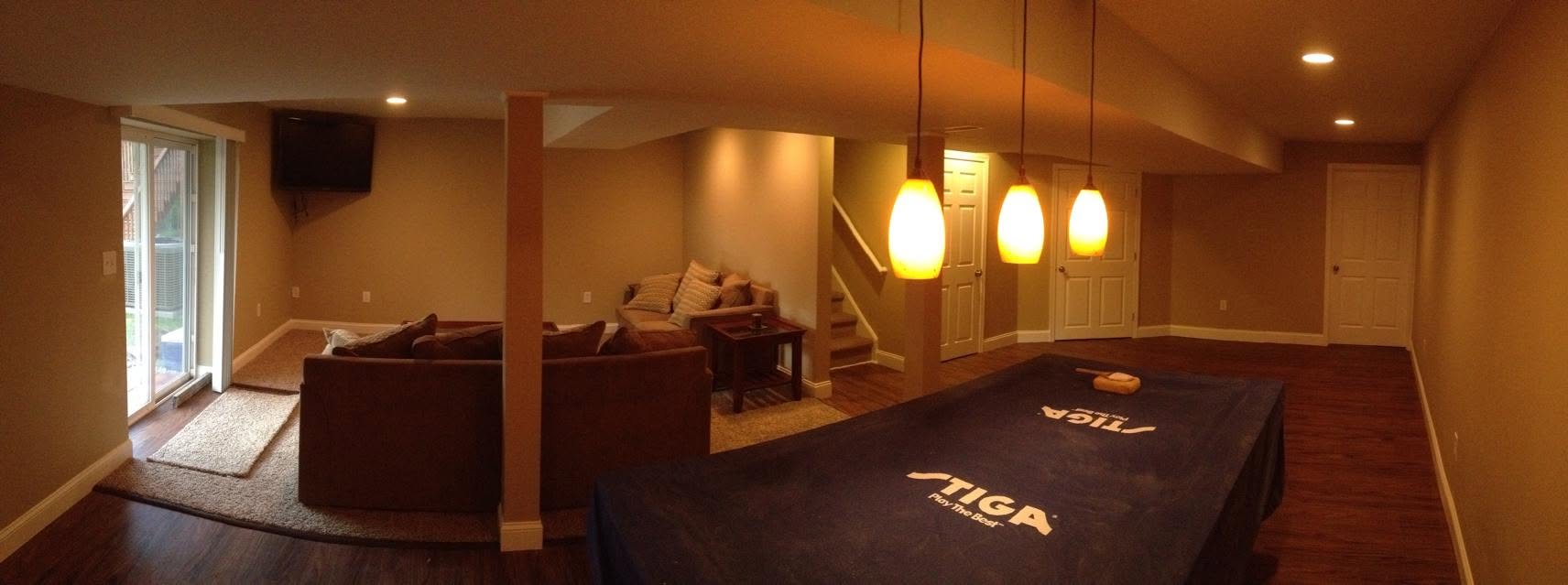 Finished basement