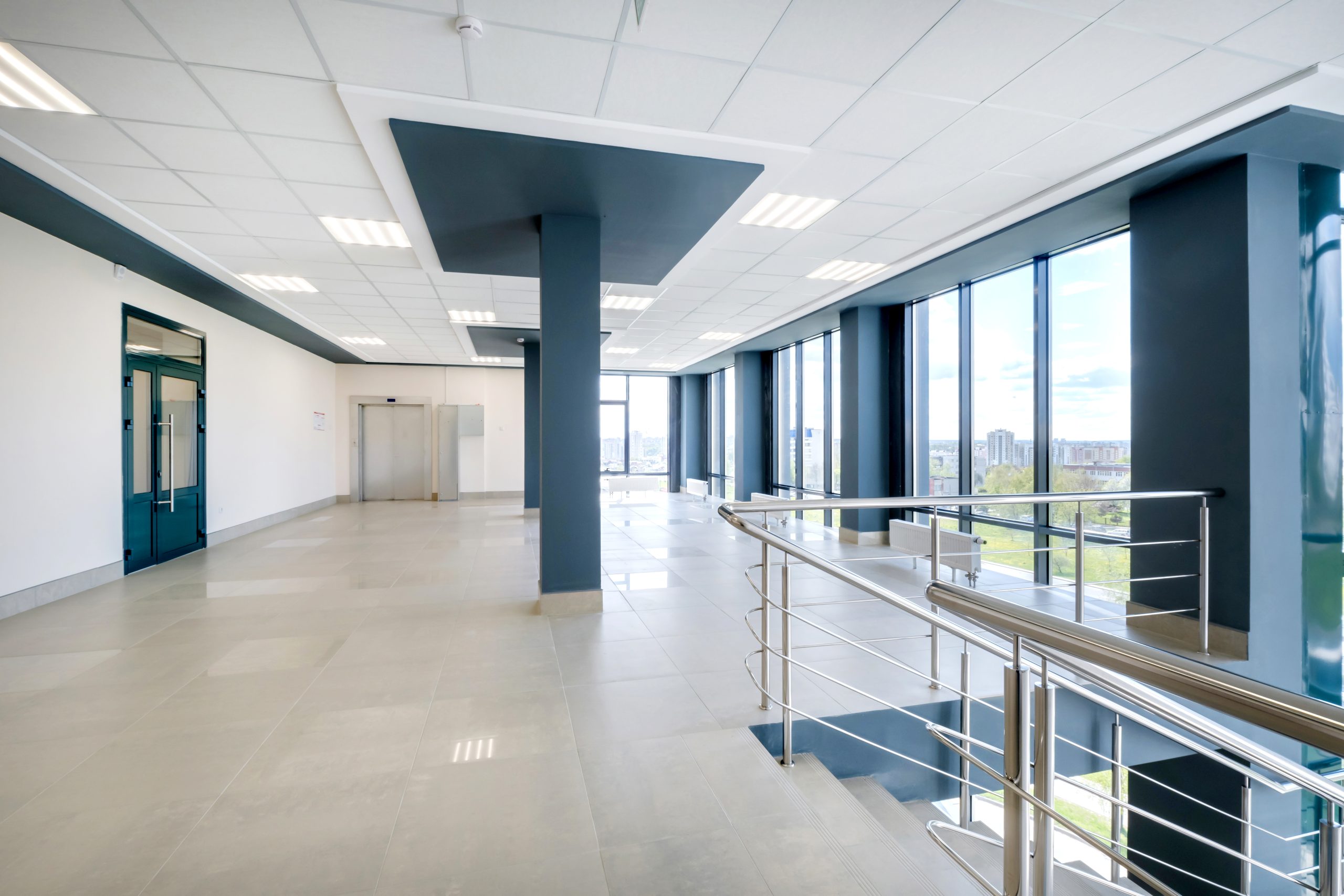 Commercial common area and stair